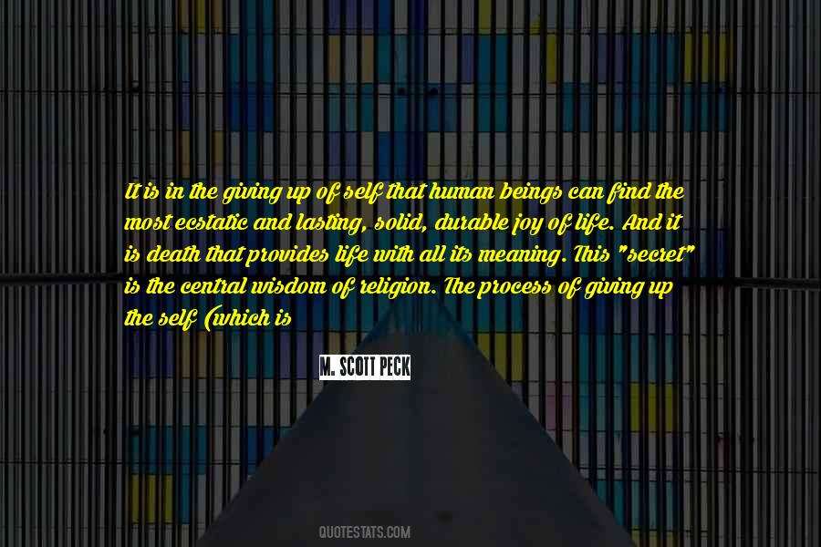 Quotes About The Meaning Of Life And Death #760286