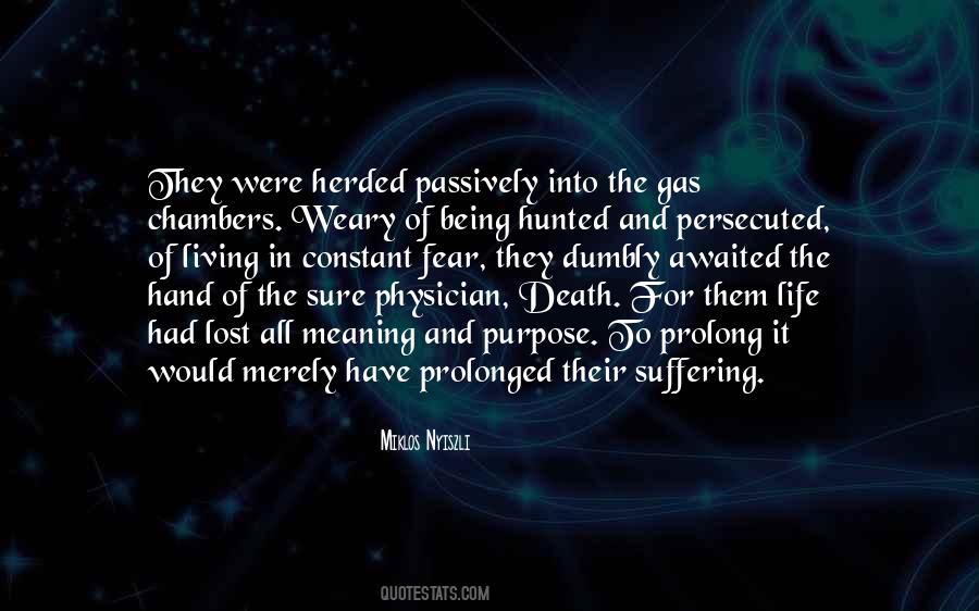 Quotes About The Meaning Of Life And Death #844541