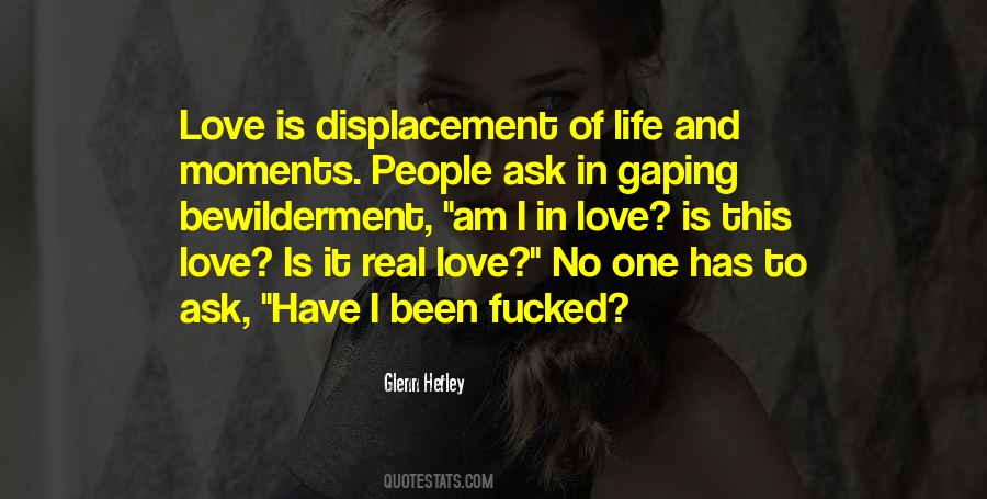 Quotes About Displacement #1001665