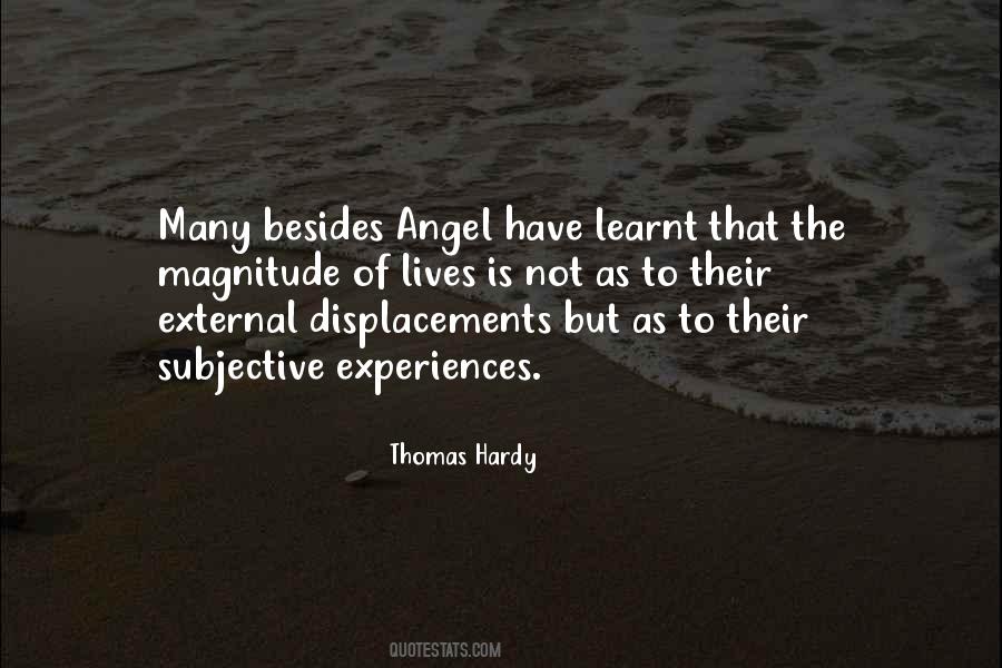 Quotes About Displacement #1430830