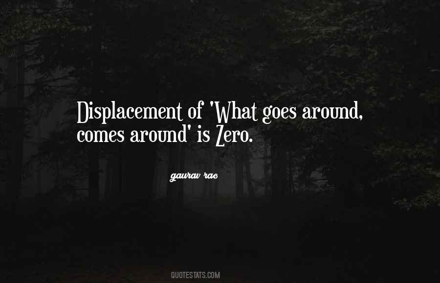 Quotes About Displacement #1497784