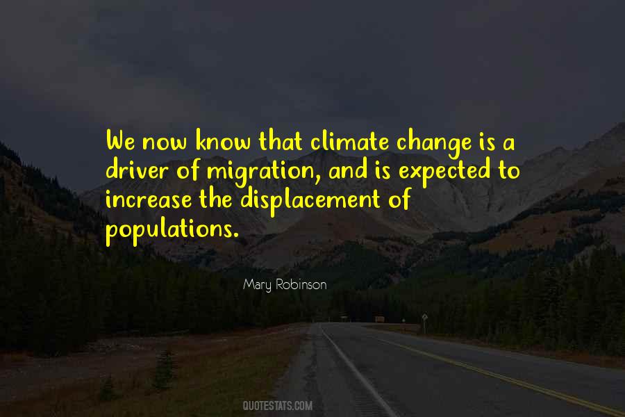 Quotes About Displacement #588997