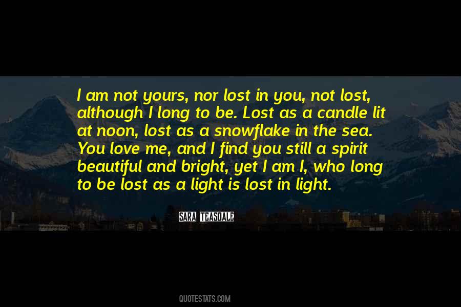 Quotes About A Lost Love #298805