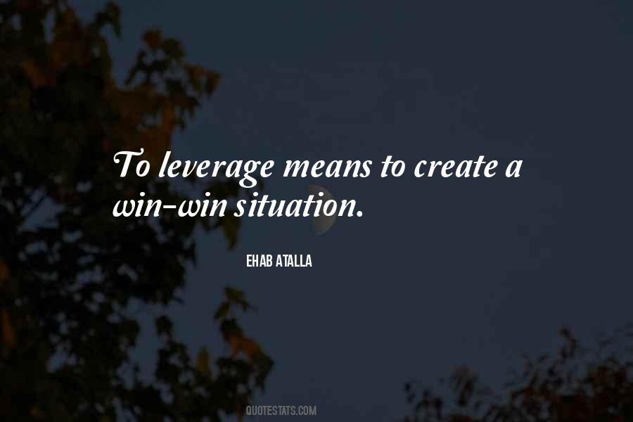 Quotes About Win Win #630509