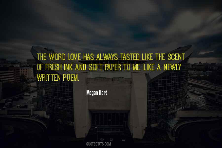 Word And Paper Quotes #1513915