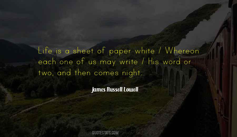Word And Paper Quotes #538807
