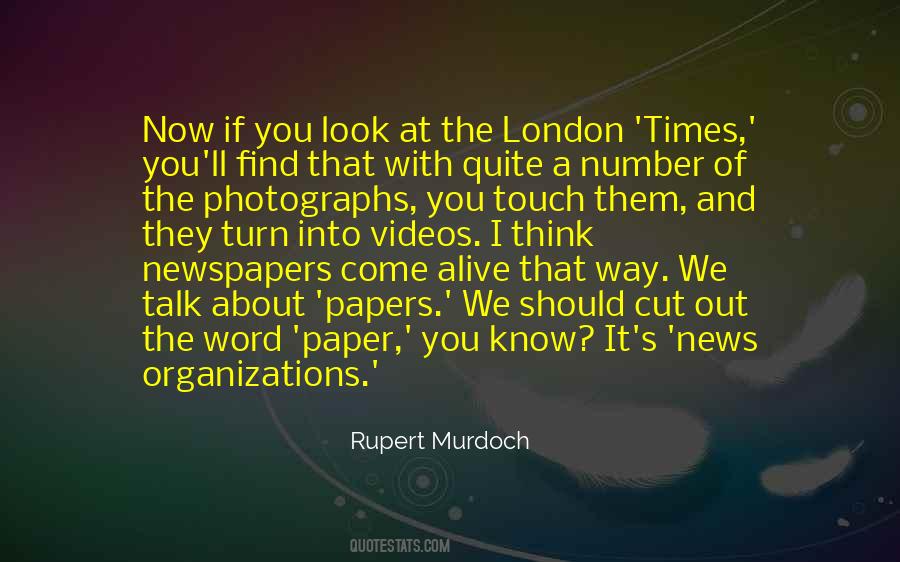 Word And Paper Quotes #635761