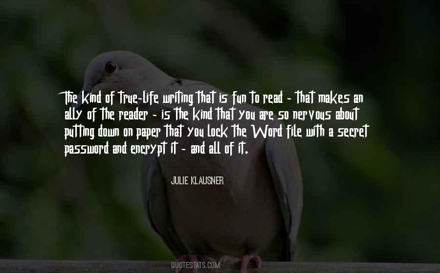 Word And Paper Quotes #901634