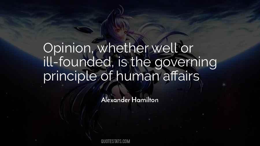 Human Affair Quotes #1788065