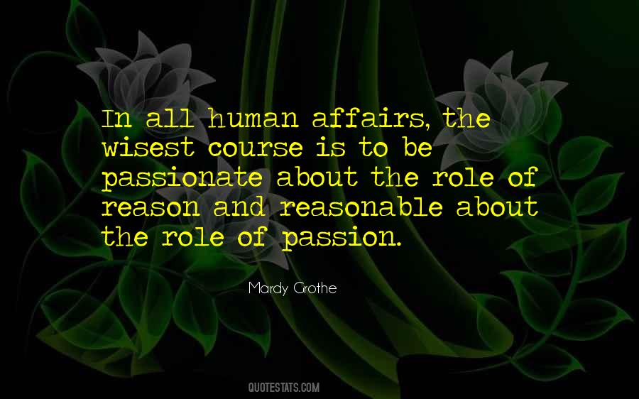 Human Affair Quotes #1869164