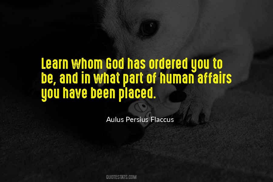 Human Affair Quotes #415260