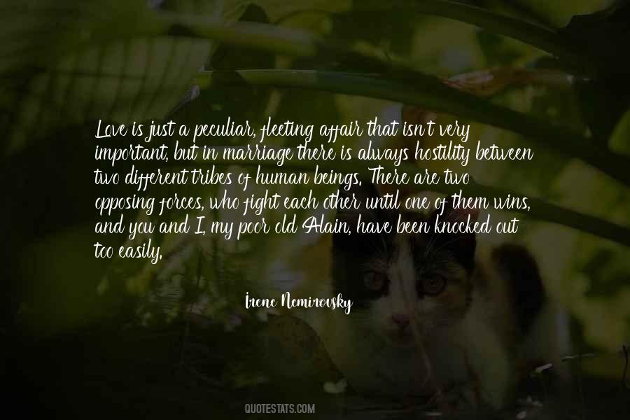 Human Affair Quotes #814443
