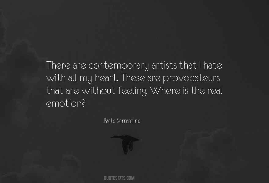 Quotes About Feeling No Emotion #15477