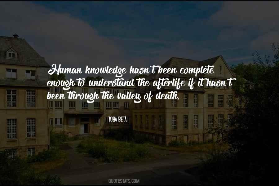 Quotes About The Valley Of Death #57541