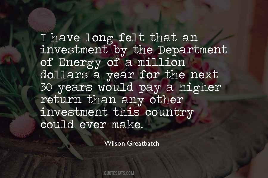 Quotes About Investment #1722960