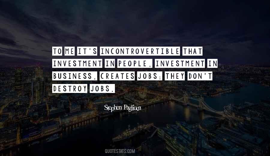 Quotes About Investment #1743016