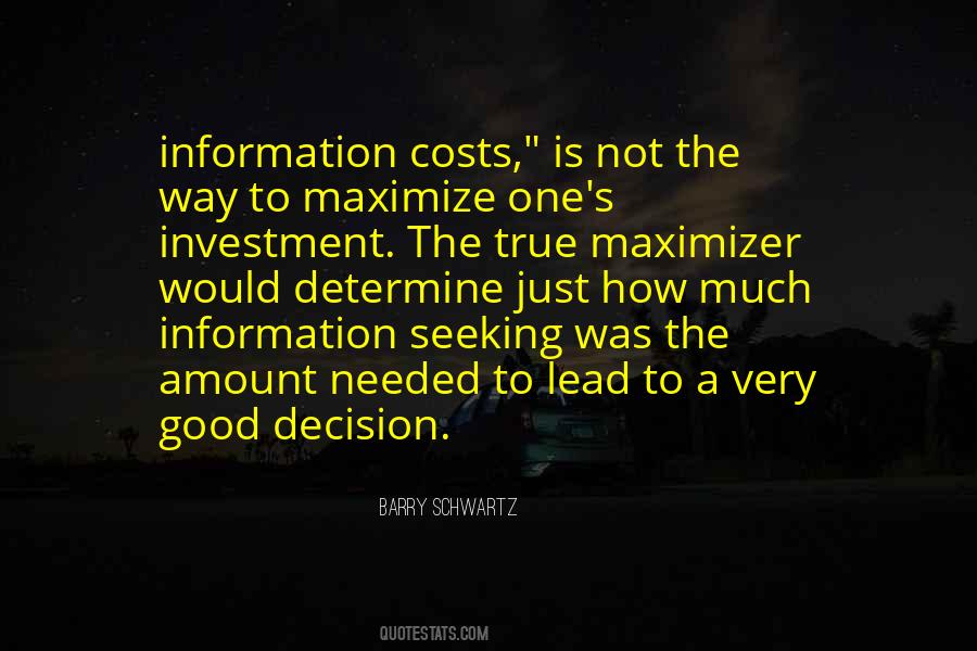 Quotes About Investment #1749819