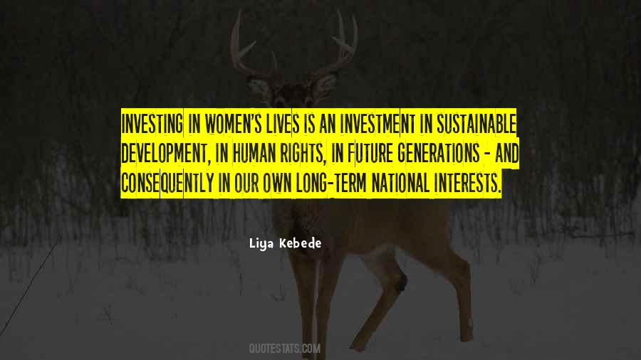 Quotes About Investment #1759117