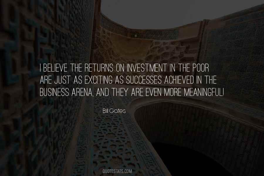 Quotes About Investment #1784218