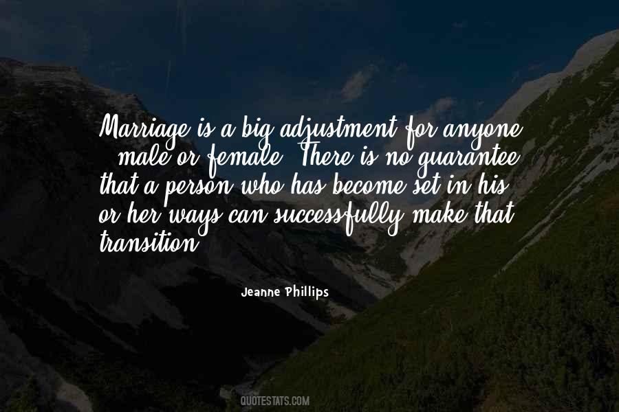 Quotes About Adjustment #1054143