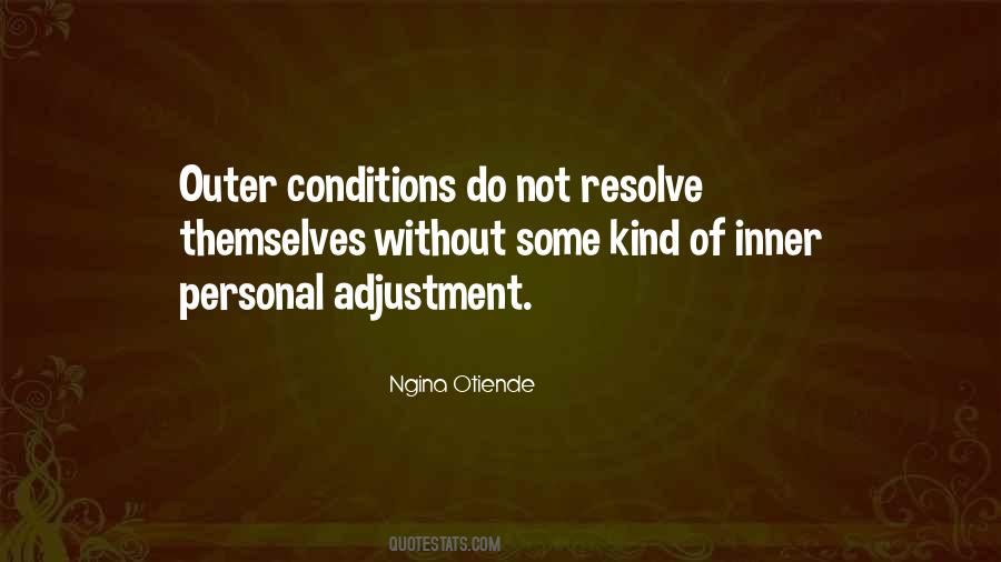 Quotes About Adjustment #1658753