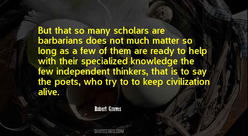 Quotes About Scholars #1718957