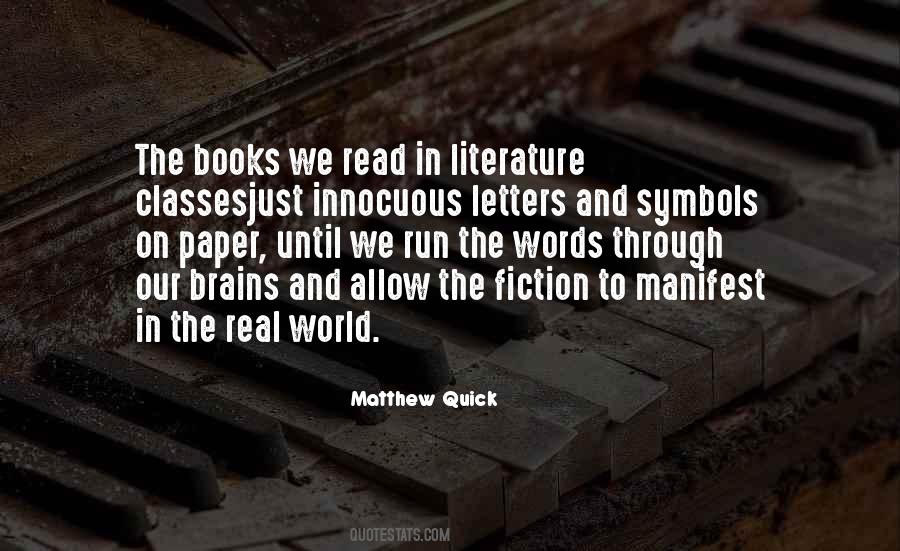 Books On Literature Quotes #1677738