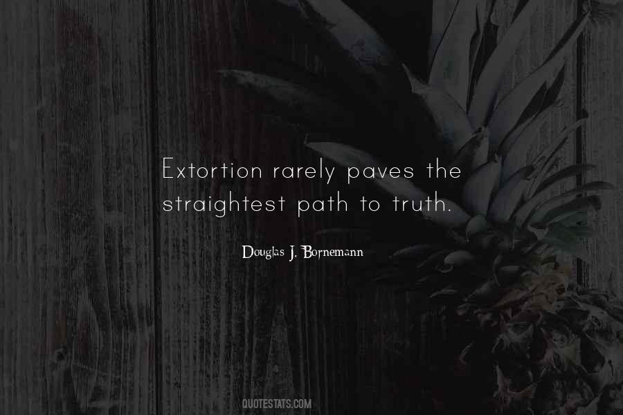 Quotes About Extortion #189955