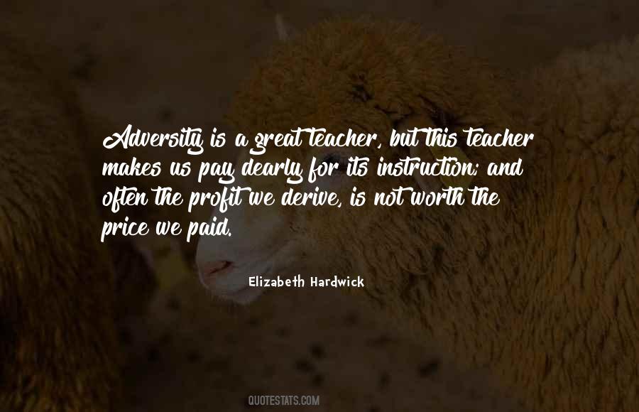 Quotes About Teacher Pay #1138988