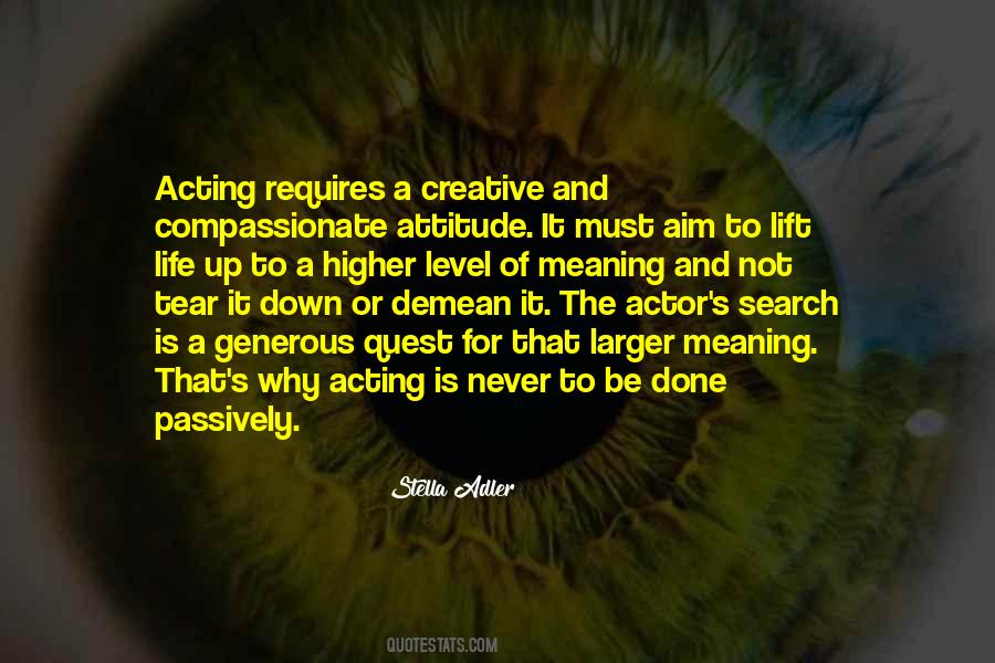 Quotes About Theatre Acting #1514793