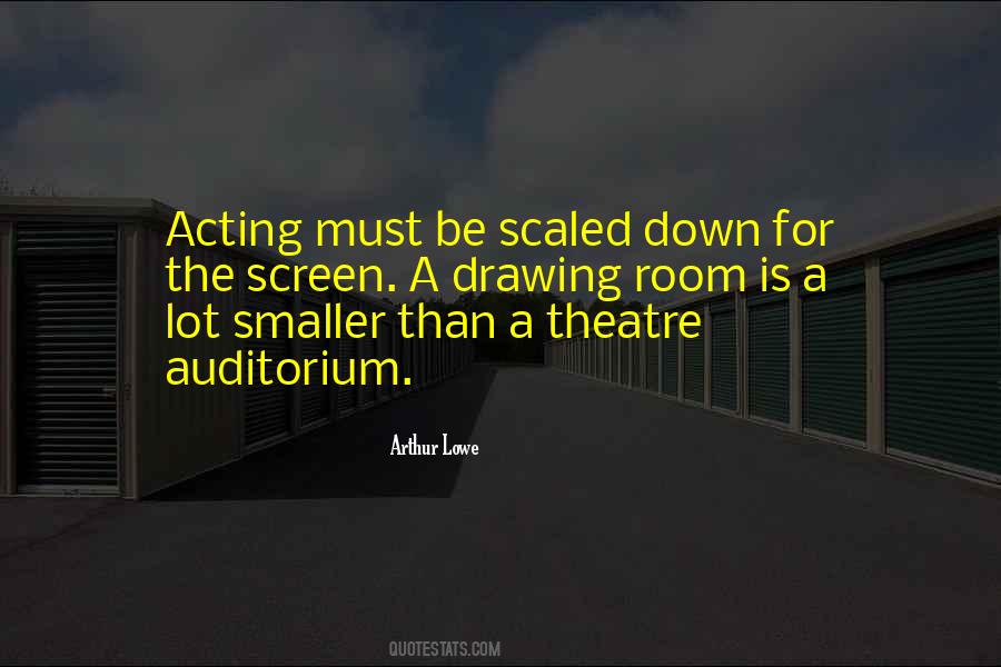 Quotes About Theatre Acting #221007