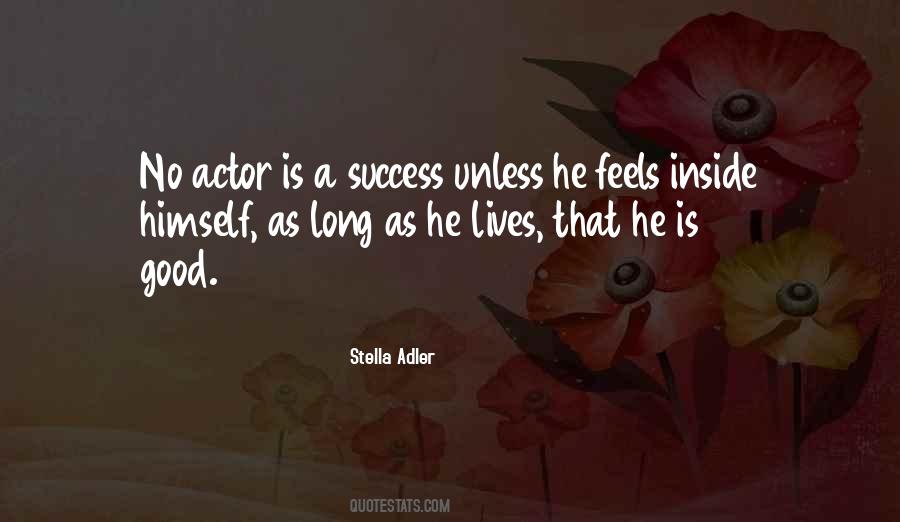 Quotes About Theatre Acting #506176