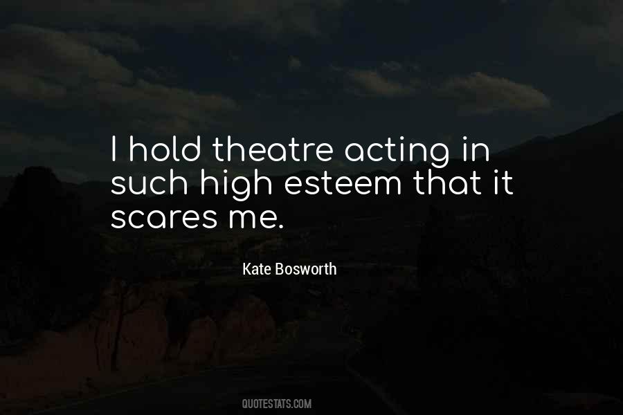 Quotes About Theatre Acting #652244