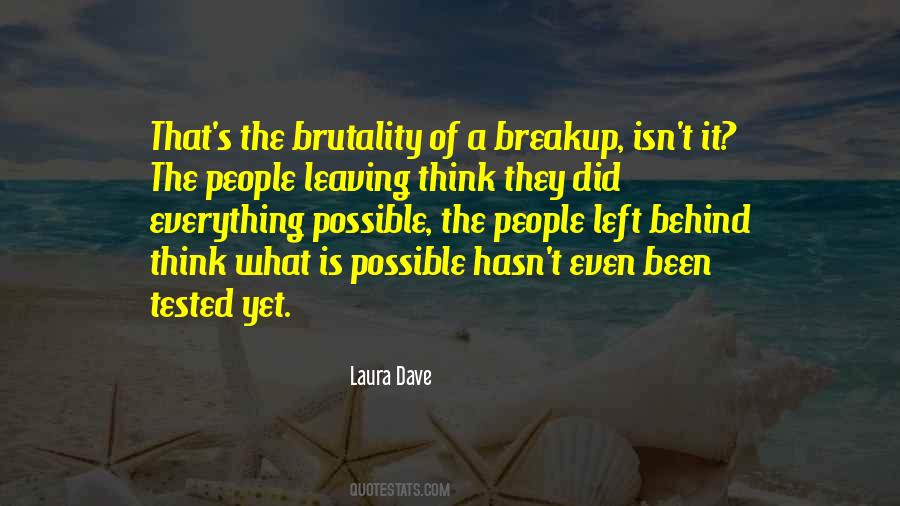 Quotes About Breakup #681973