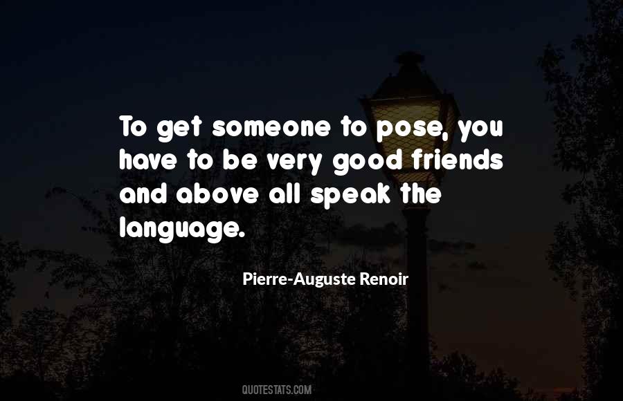Quotes About Pose #1004512