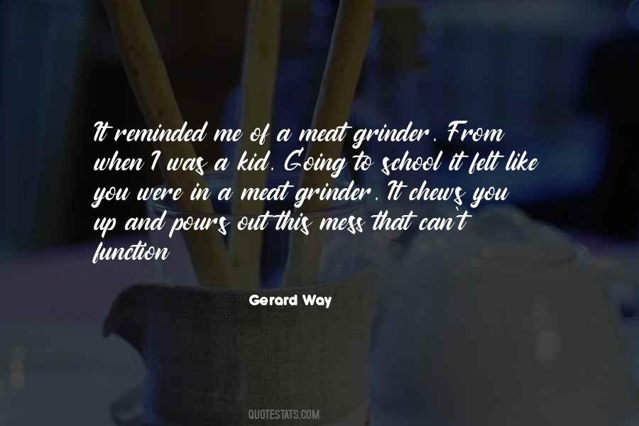 Meat Grinder Quotes #1669280