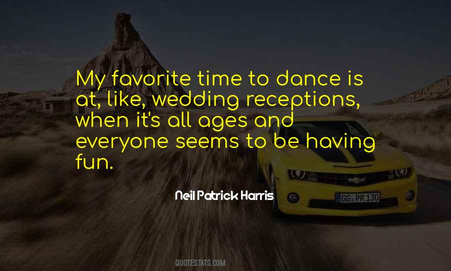 Quotes About Receptions #919527