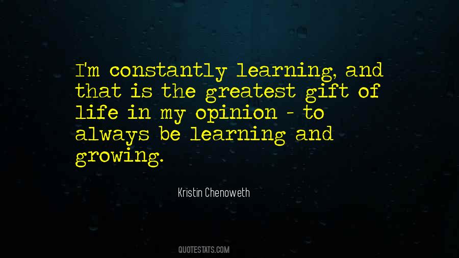 Quotes About Growing And Learning #655445