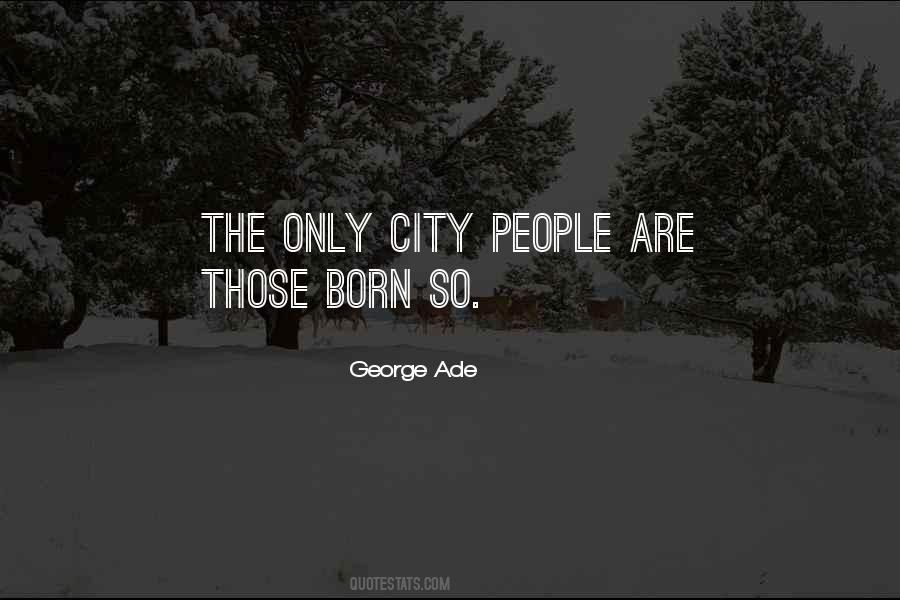 City People Quotes #215594