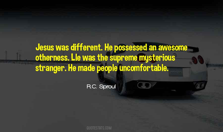 Mysterious Stranger Quotes #1010114