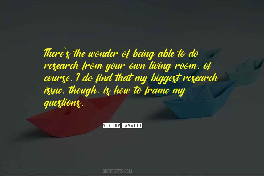 Research Questions Quotes #685231