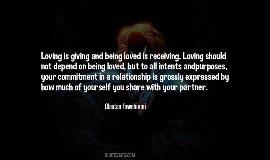 Quotes About Receiving Love #1260918