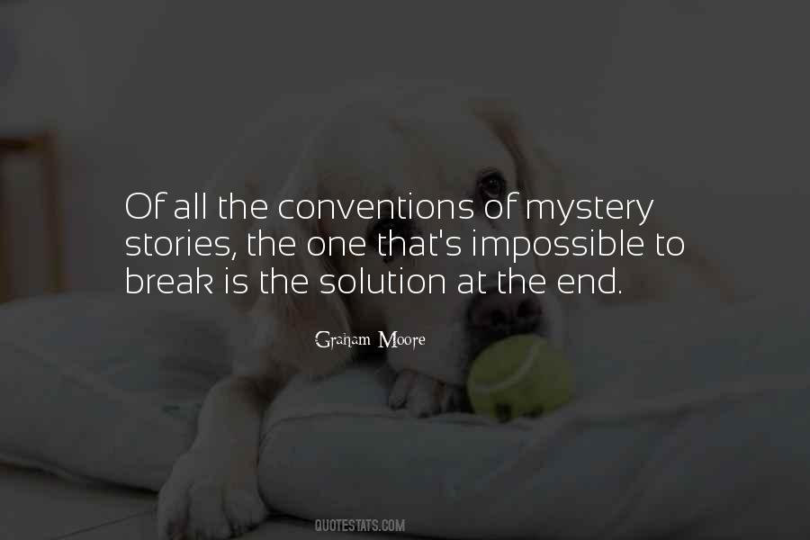 Quotes About Mystery Stories #61603