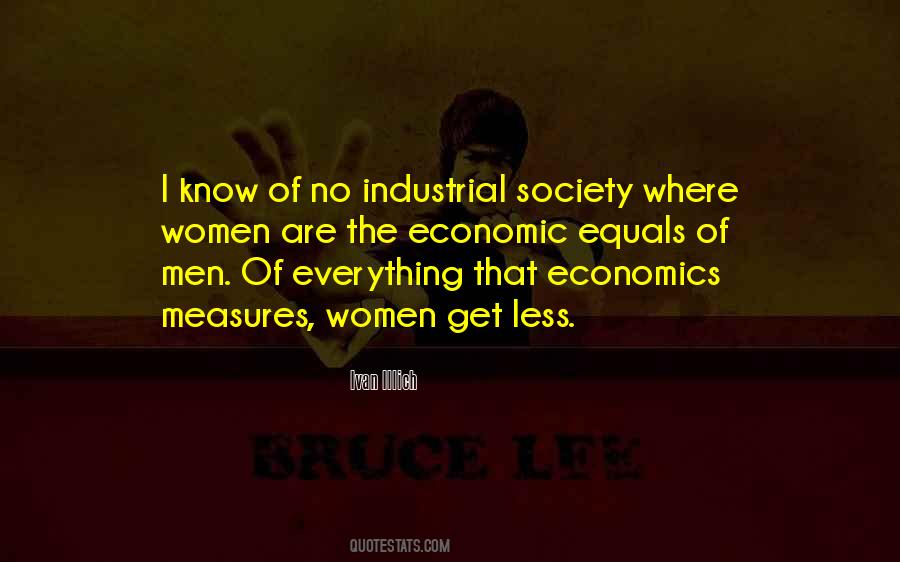Economics Society Quotes #1685828