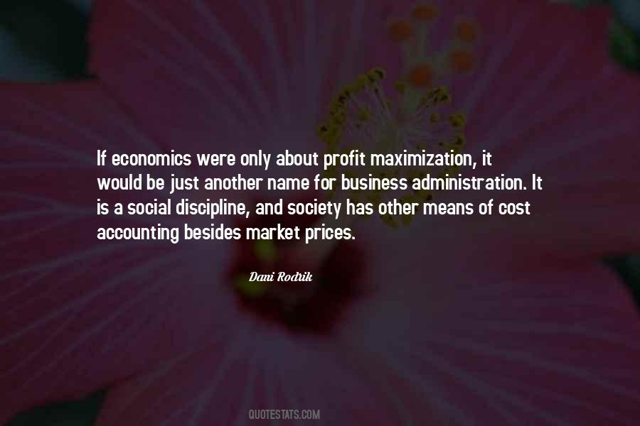 Economics Society Quotes #265687