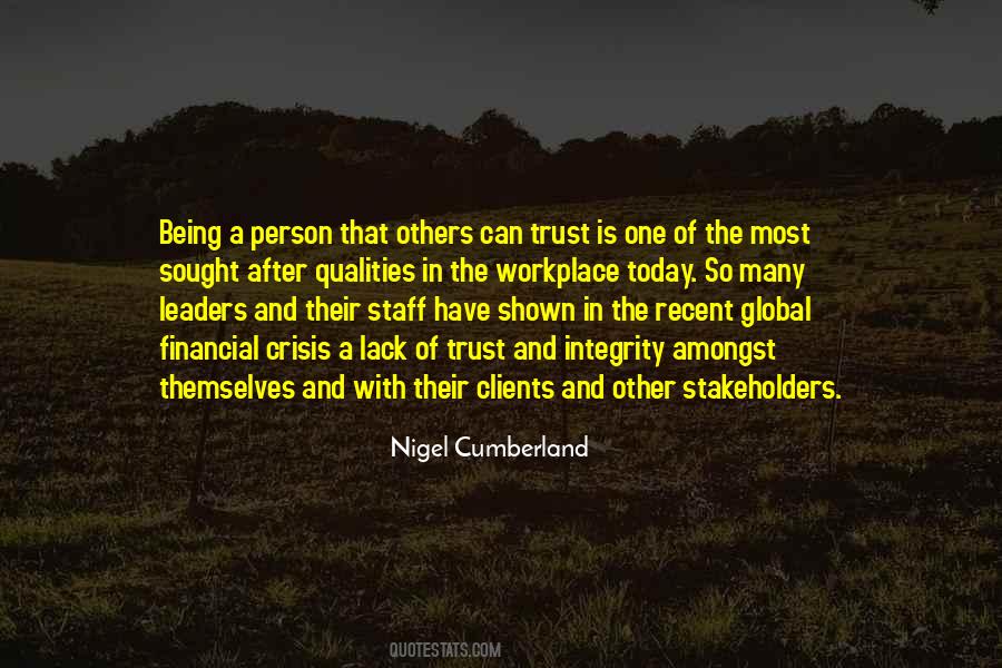 Quotes About Crisis Leadership #1397591