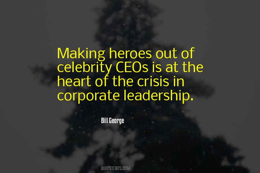 Quotes About Crisis Leadership #1776291