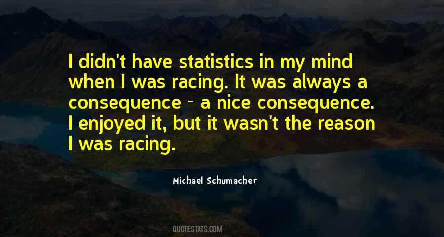 Quotes About Racing Mind #1129883