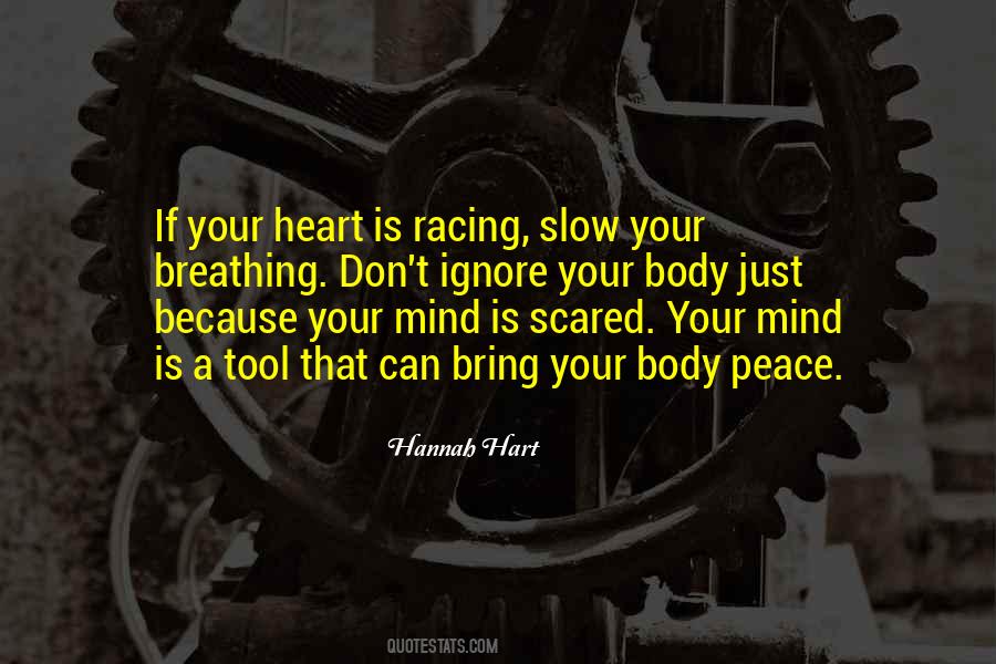 Quotes About Racing Mind #247533