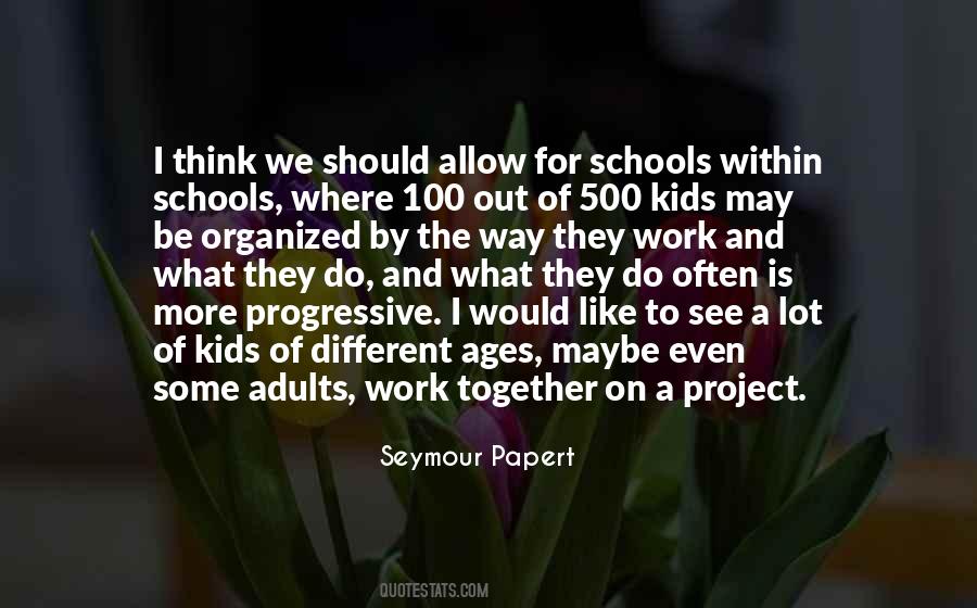 Quotes About Work And School #245032